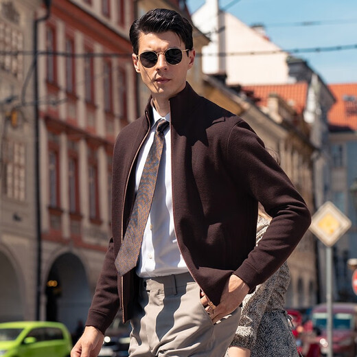 Mr. Bubasulan Lana Collar Collar Spring Sweater Sweater masculino BT12128 CIROTE XL (180)