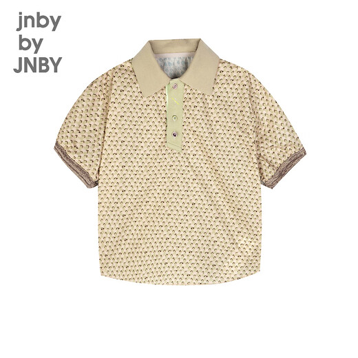 Jnby от Jnby jiangnan ткани детская одежда хлопка с короткими рубашками Poplin Poplin