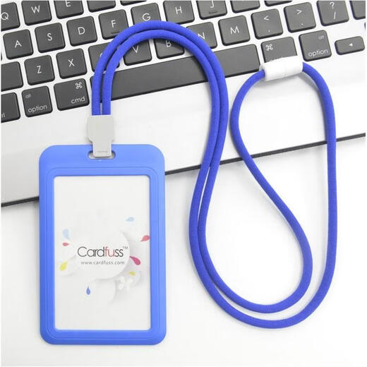 Обложка студенческой карточки с Lanyard Fashion круглой веревки Lanyard Tag Card Card Карточная карта рабочая карточка рабочая карта карты карты карты открытки карты студенческого автобуса C5 Белая горизонтальная версия + 9734 Белый круглый веревка