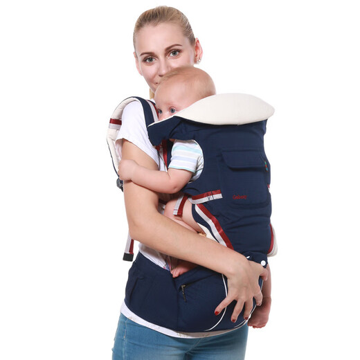 Jiabeixing baby four-season baby strap children's waist stool breathable multi-functional mother and baby products. Plastic bag packaging. Please contact customer service if you need a color box.
