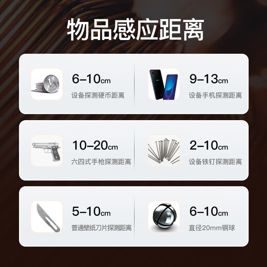 
Aerospace Zijin handheld metal detector Examination room security instrument scanning mobile phone items high sensitivity detector