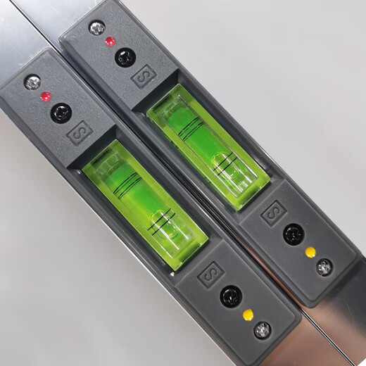 Claydo 3-meter foldable aluminum alloy high-precision level ruler vertical 1.5-meter engineering flatness measurement 3-meter road ruler + 0.5 feeler ruler 0.5mm precision