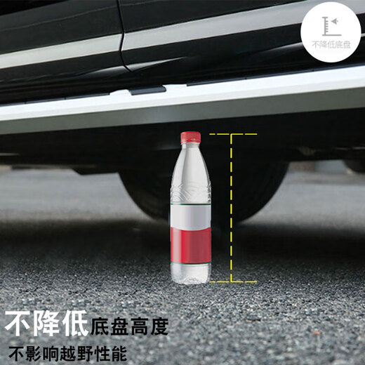 Suitable for 09-22 Highlander original side pedals and black warrior special parts. Ayong modified original 22-year new model. Zunyue model. Upgrade and thicken. Replace with new ones if broken. Matching without lights.