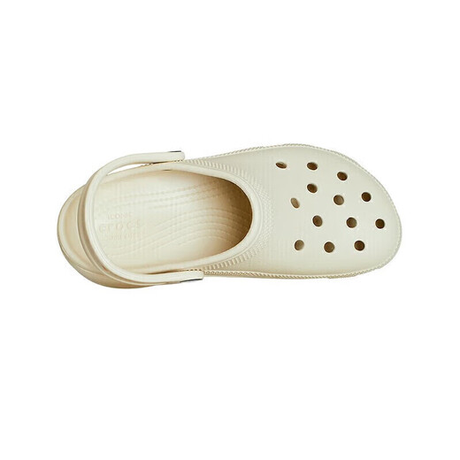 crocs Crocs thick-soled cloud hole shoes outdoor 206750 Bone white-2Y2 36/37 (230mm)