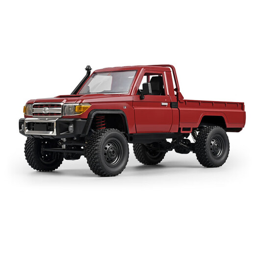 JJRC Toyota genuine remote control pickup truck off-road vehicle pickup truck model children's toy remote control car boy birthday gift 36cm genuine four-wheel drive crimson double electric