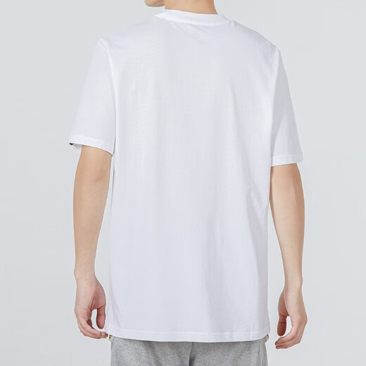 Adidas Herrenkleidung 2025 Sommer Neues Sportbekleidungstraining schnell trocknend Casual Round Neck Kurzärärmelte T-Shirt HE4839 White XL