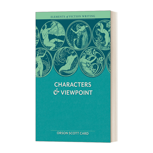 Charaktere und Standpunkt Englische Originalversion Elemente des Romanschreibens Linguistik Leitfaden für Schreibfähigkeiten Hugo Award Nebula Award-Gewinner Orson Scott Card importiertes Buch Englische Version