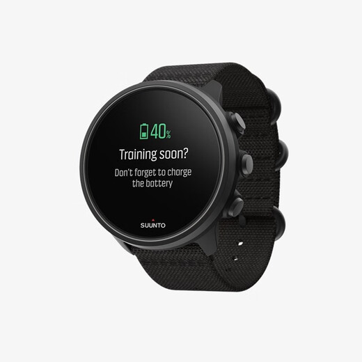 Suunto Suunto 9 Baro flagship multi-functional outdoor sports watch GPS mountaineering swimming smart heart rate watch carbon black titanium version/Charcoal Black