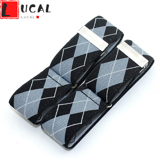 LUCALY shirt sleeve cuffs fabric sleeve cuffs shirt sleeve cuffs bartender arm cuffs armbands sleeves for men and women sleeve bundles suit cufflinks soothing Shen Wei navy blue white dots