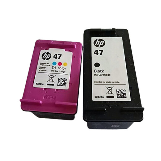 惠普（HP）适配原装惠普47墨盒4825 4826 4877 4828 4800打印机墨盒墨水黑彩 47原装(黑+彩)墨盒