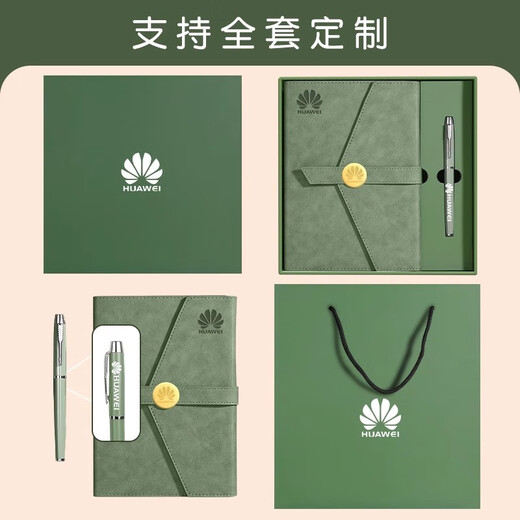 Ensemble de coffre-cadeaux personnalisés pour ordinateur portable pour le livre de cadeaux de souvenirs de souvenirs de style Souvenières de style haut de gamme High-Dee