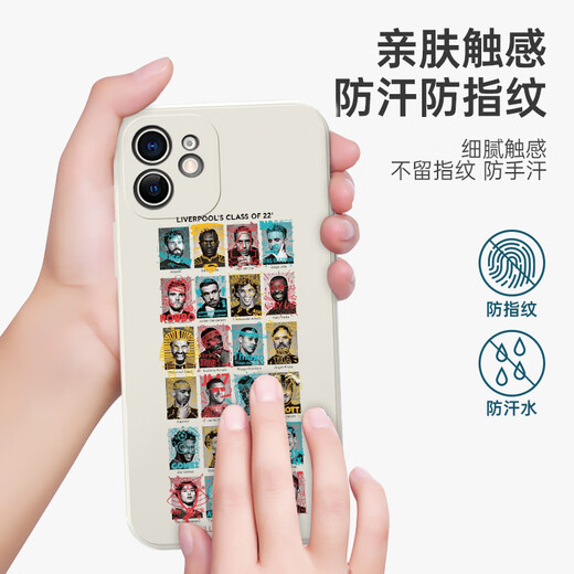 语森忆月莱旭适用适用利物浦手机壳苹果13华为mate40周边iPhone14promax ZHC2694利物浦-古董白-手机壳 红米k70/k70pro手机壳