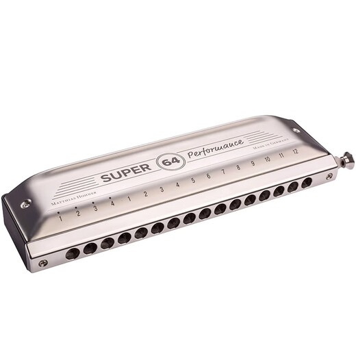 Hohner allemand Helai Nouveau Super64 Performance professionnelle chromatique chromatique de 64 tons d'origine