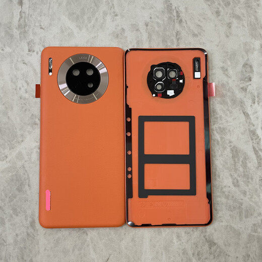 Huawei (HUAWEI) brand original, suitable for mate30pro original back cover, tempered mobile phone original 30 disassembled rear case glass, Mate30 back cover, bright black, all original brand new with frame accessories, mobile phone back cover x Huawei mate30