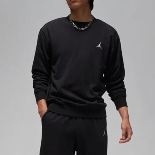 Nike (Nike) Sweatshirt Herbst und Winter New Sportswear Strick Rund Neck Herren Top Pullover FQ1865-687 FQ1865-010 Black XL