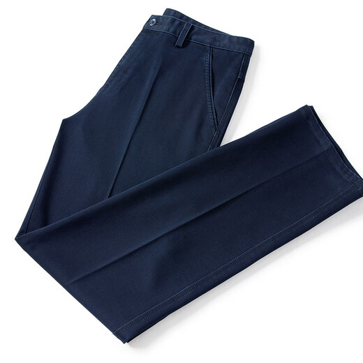 Alte Mannes Kopfjeans Herren Sommer dünne lose lockere Wash-Waschhüge Geschäfte lässig junge und mittlere Hosen im mittleren Alter Herren-Trend Ig3892 Black 33