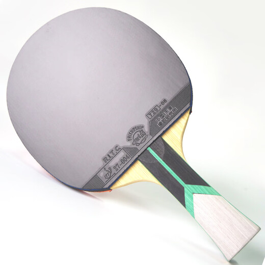 729乒乓球拍9星金标8星碳素球拍专业7星6星纯木乒乓球拍训练专用单拍 升级款金标6星【横拍】+大礼包
