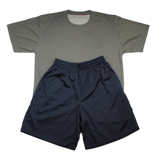 致情怀夏季体能服训练服体能服套装体能服短袖男训练服短袖速干体能服 体能服上衣 165-17084-88