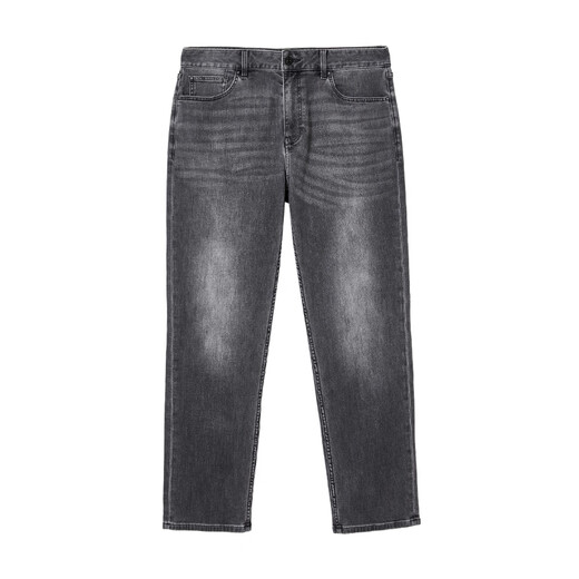 杰克·琼斯（JACK&JONES） 春季新款舒适百搭潮流休闲酷酷简约水洗男直筒牛仔长裤225132018