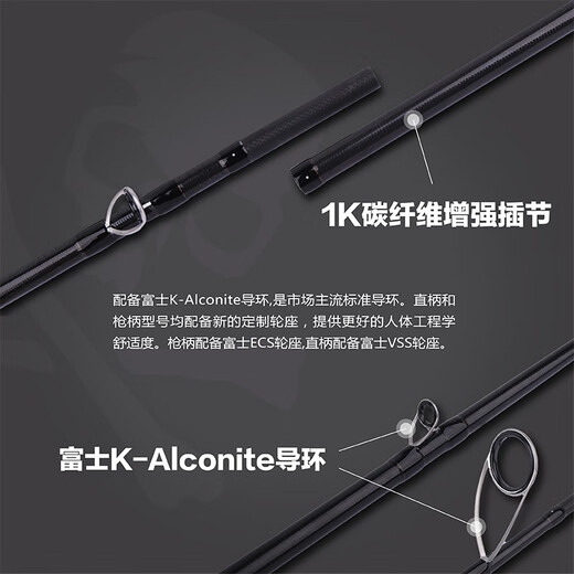 BFW Bode Fishing World Bone 24 Voyage-X Rounder x Luya Pole Four-Section Travel Prod Rending Persable Portable Dong Top Fishing Flate Flater 2,03 м BXC-684MH Ручка для пистолета Четырехб.