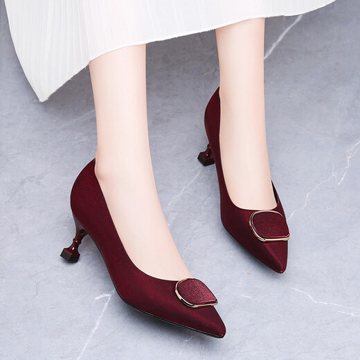 Guchi Tianren Chaussures célibataires Chaussures de chaussures d'été pour femmes