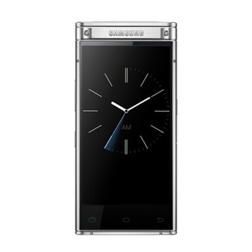 [90% neu in Second-Hand] Samsung W2018 Second-Hand Samsung W2018 Mobiltelefon W2018+ Mobiltelefon Business Dual-Screen-Flip-Telefon Dual Sim Dual Standby Collection Zun Platinum (6 GB+ 256 GB)