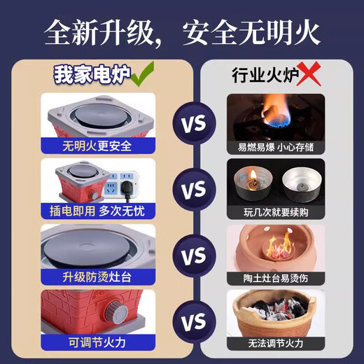 翎喏德国儿童厨房迷你真煮全套食品级可做饭7-14岁过家家玩具生日礼物 【安全灶台款】进阶2
