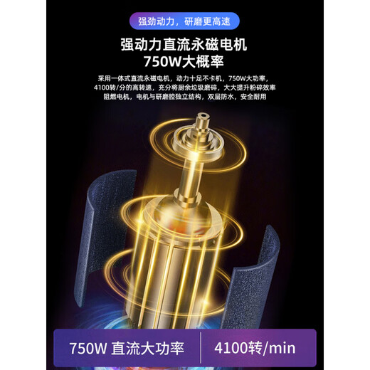 Honeywell kitchen waste disposer kitchen household 920W high-power food waste shredder H7 HW-AUp750-VI