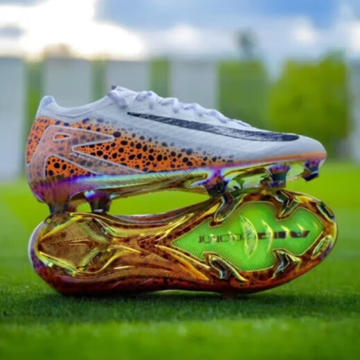 Assassin 16/15 AG football shoes for men and women, long spikes FG short spikes, Little Plum children's training game Mbappe super top Assassin 16-Cheetah FG low top 40