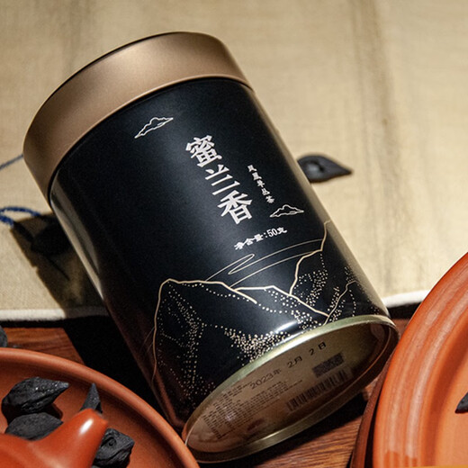 天池1392茶叶 潮州高山单枞茶 蜜兰香 有机单丛乌龙茶七彩罐装50g