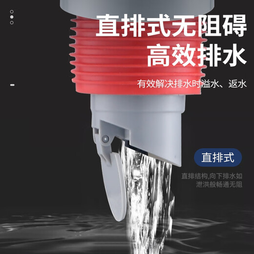 杜邦（DUPONT）厨房下水三通下水道三头通接头分水器洗菜盆水槽排水管防返臭神器