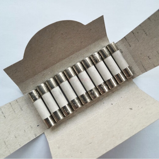 ESKA ceramic fuse 5x20 with sand slow T1H250V ceramic tube with arc extinguishing sand 1.25A box