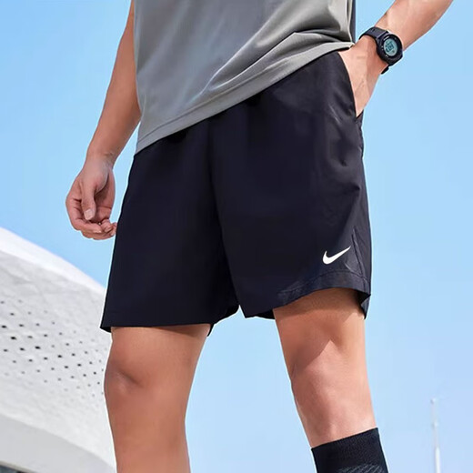 耐克（NIKE）短裤男 2025夏季新款男士五分裤透气冰丝快干裤跑步健身运动裤 DV9858-010/晒图退5 XL (180/84A)