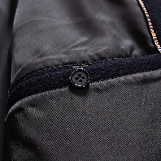 Septwolves woolen coat men's winter lapel business casual jacket young and middle-aged versatile warm tops clothing men's clothing