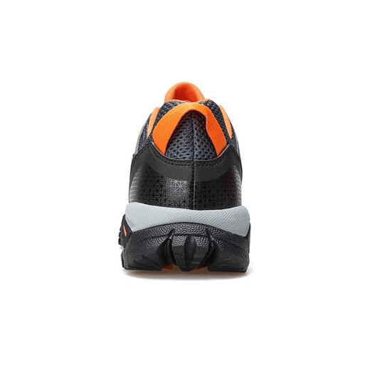 
Humtto outdoor hiking shoes four seasons wear-resistant non-slip casual shoes mesh breathable hiking shoes light hiking shoes dark gray/orange men-755 (breathable large hole) 44