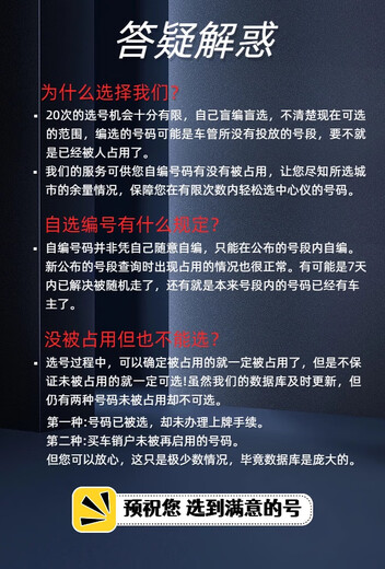 全国车牌选号自编自选上海广州成都杭州新能源汽车12123数据库 白色 燃油车-精选