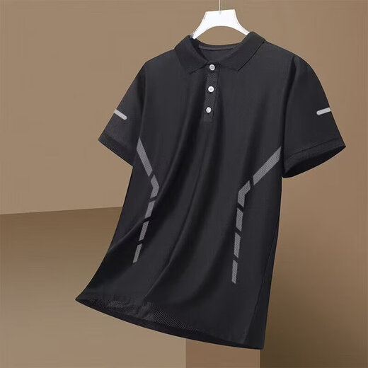 2025 Sommer der Kurzärmel-Hemd mit kurzer Ärmeln von NEUTE HALTELEVED BUSINESS CLASSION EIGLISCHE LOUSSE LOARSIGE Top DM Huichao Bay T677 Gray 5xl