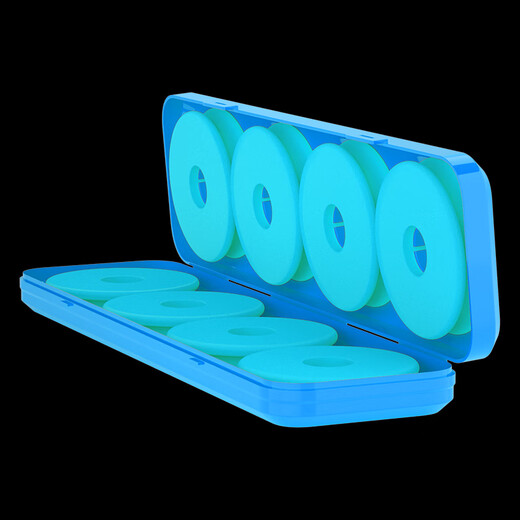 YNKOO large-capacity main line box fishing gear accessories eight-axis line group storage box foam spool fishing wild fishing special coil 1 box-four-axis main line box empty box fishing friends random colors