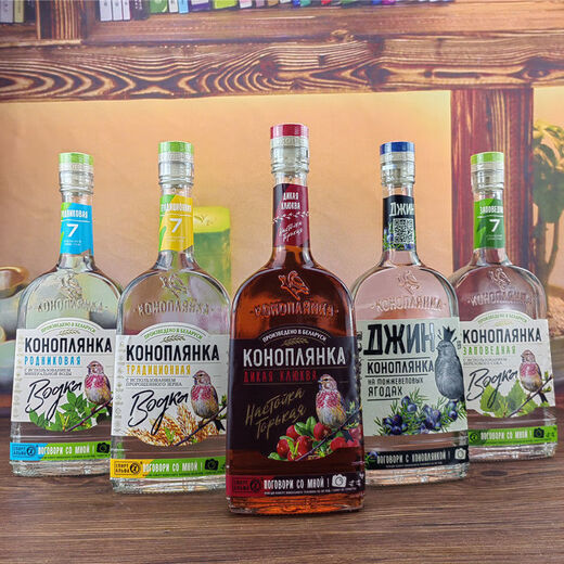 
Yaric imported Belarusian Bird Vodka 40 degrees 500ml juniper cardinal traditional original liquor foreign wine 500mL 1 bottle Kalev cardinal traditional vodka