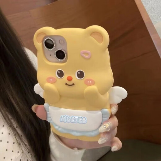 Ye Yu convient au beurre ours Huawei Nova12110 Silicone Play 403020 Case de téléphone mobile Honor 1009080x50IX40I Modèle d'image principale Tous ce qui précède sont des appareils photo de grands trous