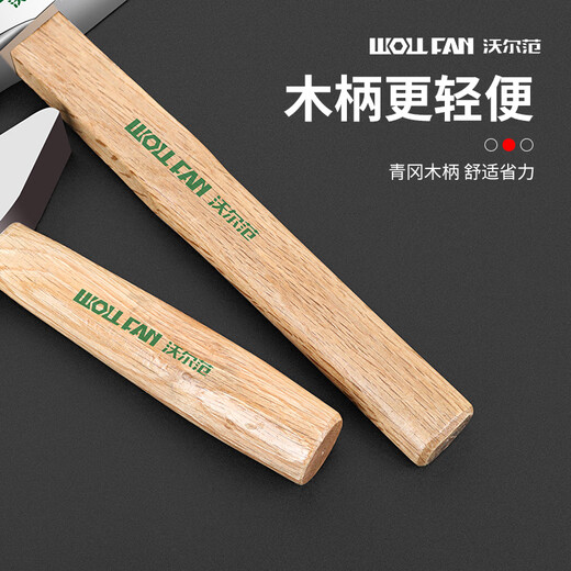 Wolfan silversmith hammer tool short handle small hammer flat head hammer handmade round head gold hammer silversmith professional hand hammer duckbill jewelry high steel carbon silversmith hammer medium size