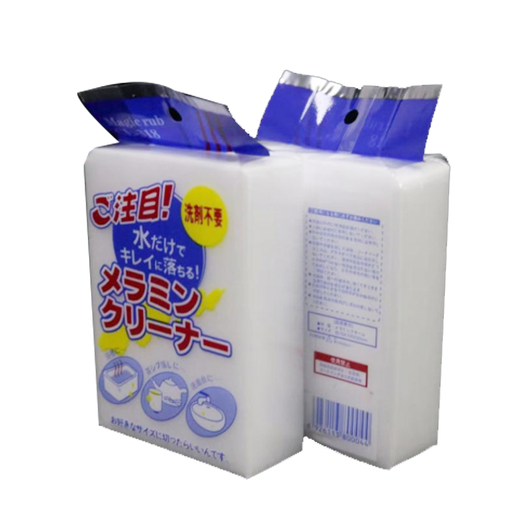 Enward Nano Sponge Magic Magic Wipe Sponge Japanese White Shoe Shine Cleaning and Decontamination Sponge Magic Wipe 40 pieces English packaging 10*6*2cm