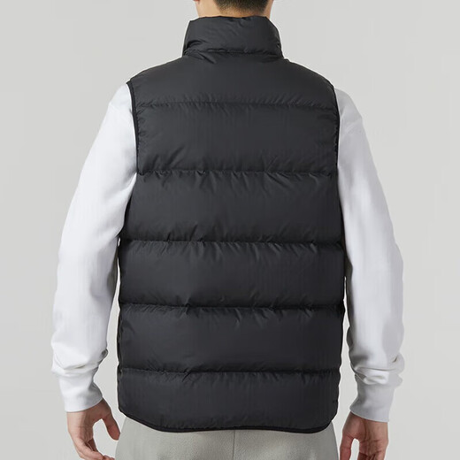 NIKE耐克官网立领羽绒黑色马甲男24冬款休闲运动服保暖宽松外套FB8184 FB7374-010/棉马甲 假一赔十 S码/推荐100-120斤/165