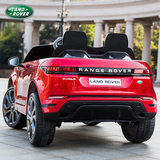 Синченхао Land Rover Детский электромобиль для электромобиля с полным колесом внедорожников с пультом дистанционного управления может сесть на игрушечный автомобиль детский автомобиль [окрашен красным четырехколесным]