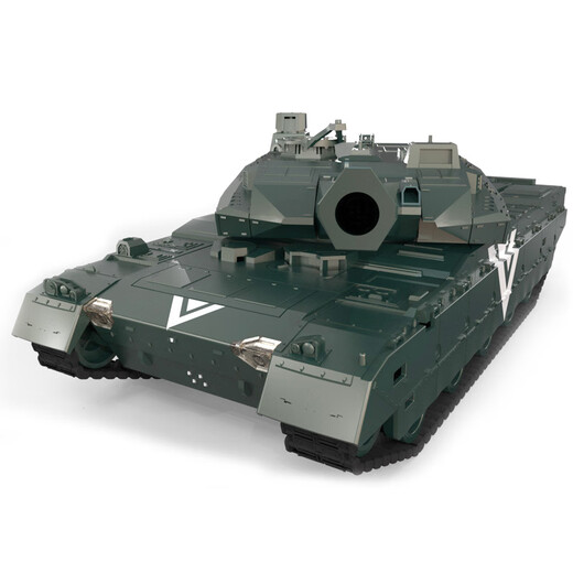 SHENX remote control tank car can be launched with crawler type can be fired off-road vehicle toy combat vehicle children's boy birthday gift 40cm BTL water bomb remote control tank + 3000 bullets