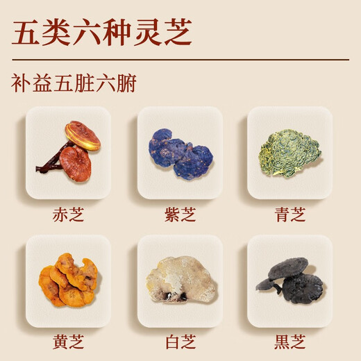 维特健灵 五色灵芝胶囊提高免疫力香港进口72粒装