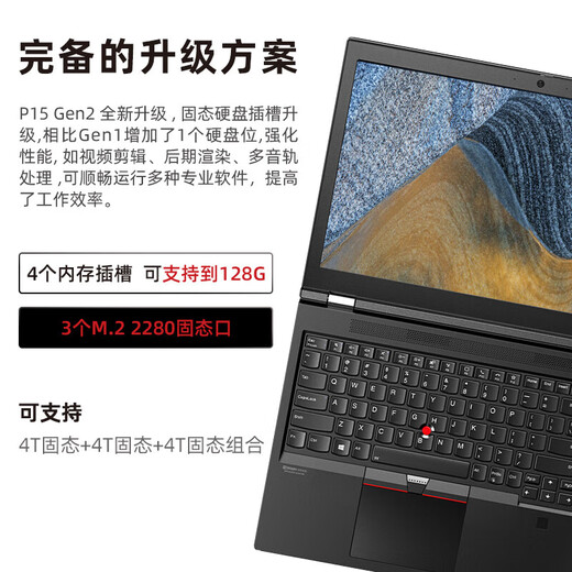 联想ThinkPad P15 高端设计师画图本 联想移动图形工作站3D建模视频剪辑笔记本电脑 i9-11950H A5000 专业绘图显卡 高色域屏 官方标配