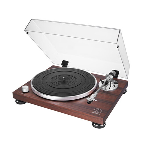 Audio-technica AT-LPW50BT RW Audio-technica vinyl record player Bluetooth wireless vinyl player New Year's gift Annual party gift Furniture ornaments Mahogany color decoration LPW-50BT RW standard