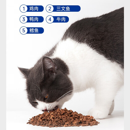 A Fei and Buddy A Fei and Buddy cat food full price cat food E76 chicken hypoallergenic raw bone and meat freeze-dried for young cats 1.5kg scratch code P86F-chicken freeze-dried raw bone and meat cat food