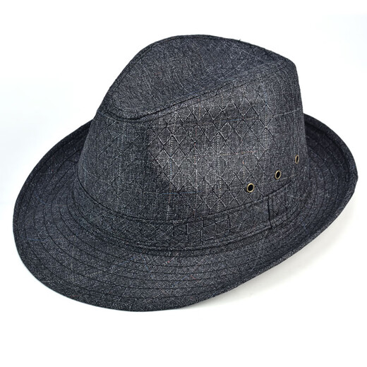 Middle-aged and elderly spring and summer hats for men, spring and autumn sun protection jazz hats, cloth men's hats, father and old man hats, hemp color, extra large 60 cm hat circumference